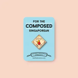Strangely Singaporean Pin ?C Steady Pom Pipi