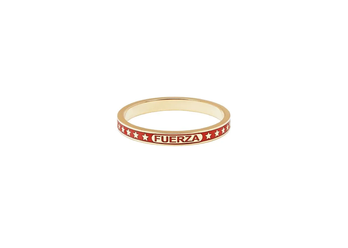 Strength : Thin Champleve Enamel Band