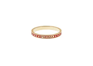 Strength : Thin Champleve Enamel Band