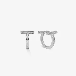 T HOOPS Silver