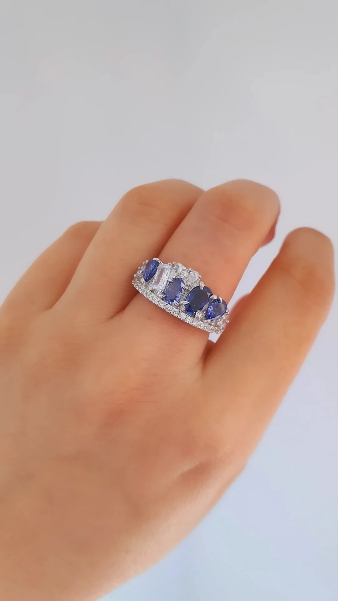 Tanzanite Auroro Jewelry Set