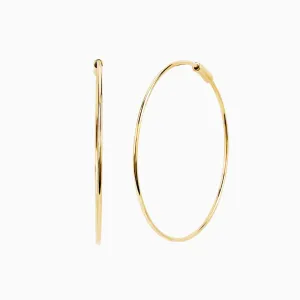 The Perfect Gold Hoop