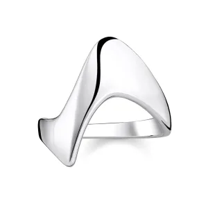 Thomas Sabo Glam & Soul Sterling Silver Heritage Wave Ring D