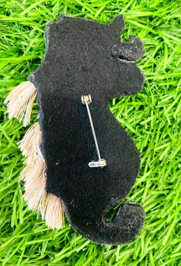 Unicorn Brooch