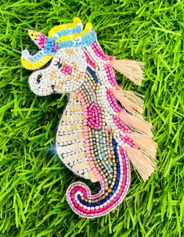 Unicorn Brooch