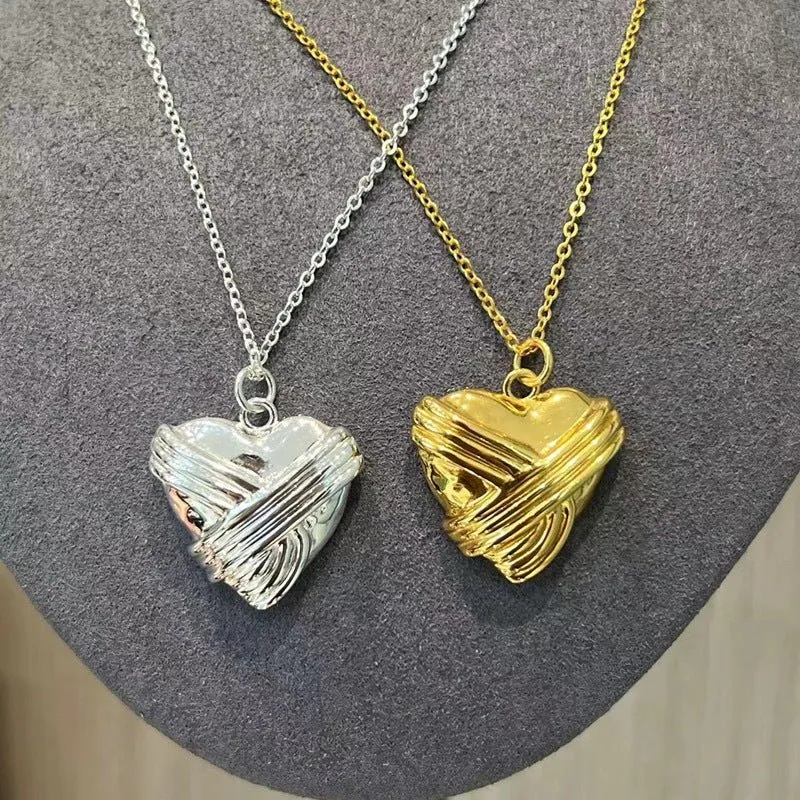 Whole Body Love Pendant Necklace - Silver