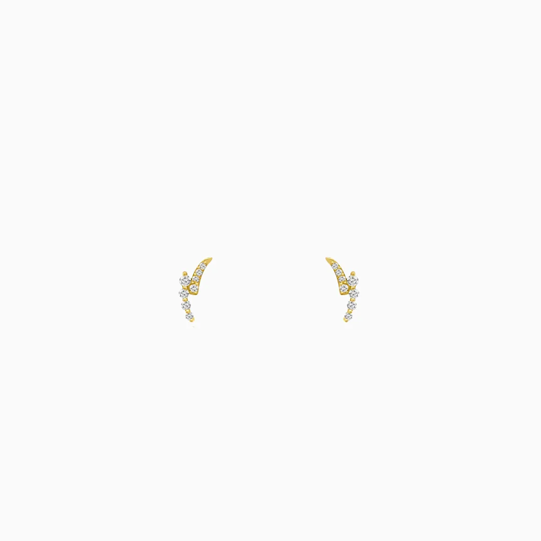 Wisp Diamond Studs