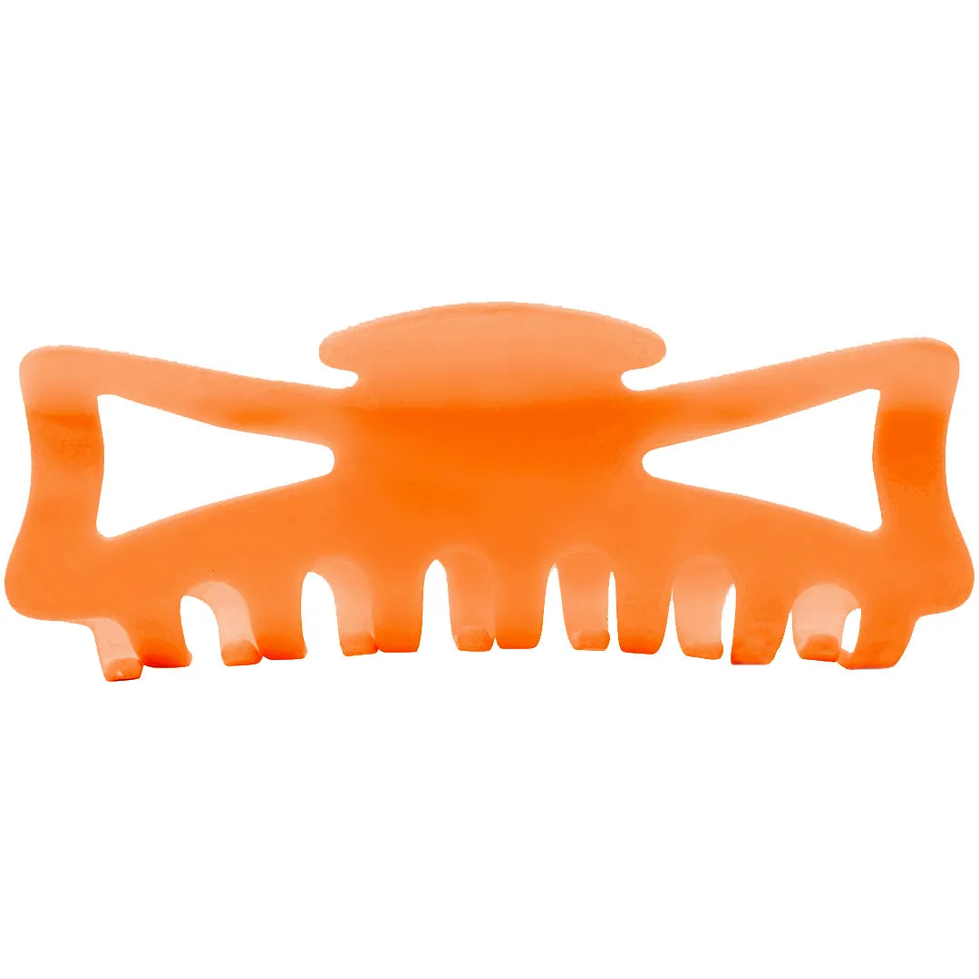 XL BOW CLIP ORANGE