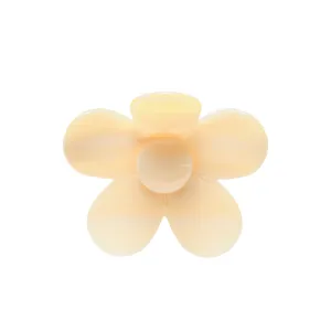 XL FLOWER CLIP VANILLA