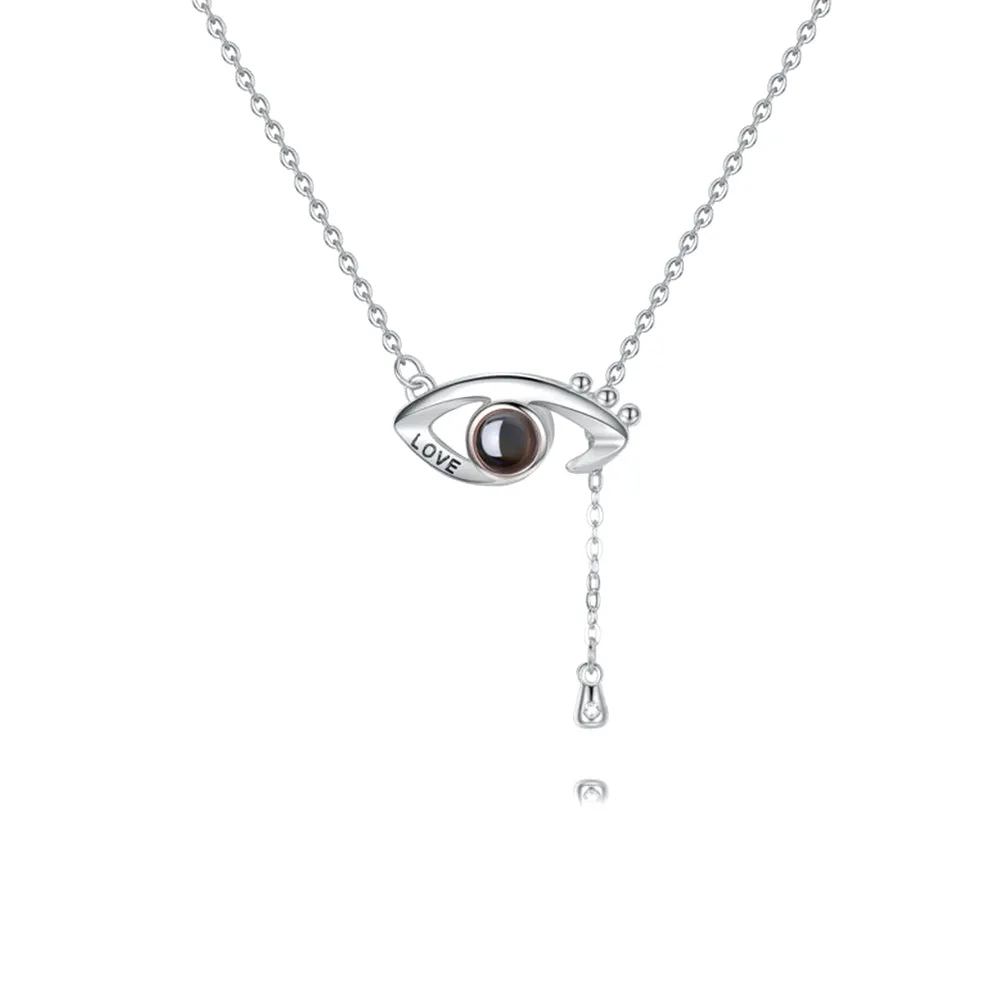 ????You Are The Only One In My Eyes???? Necklace With Picture Inside