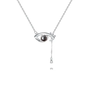 ????You Are The Only One In My Eyes???? Necklace With Picture Inside