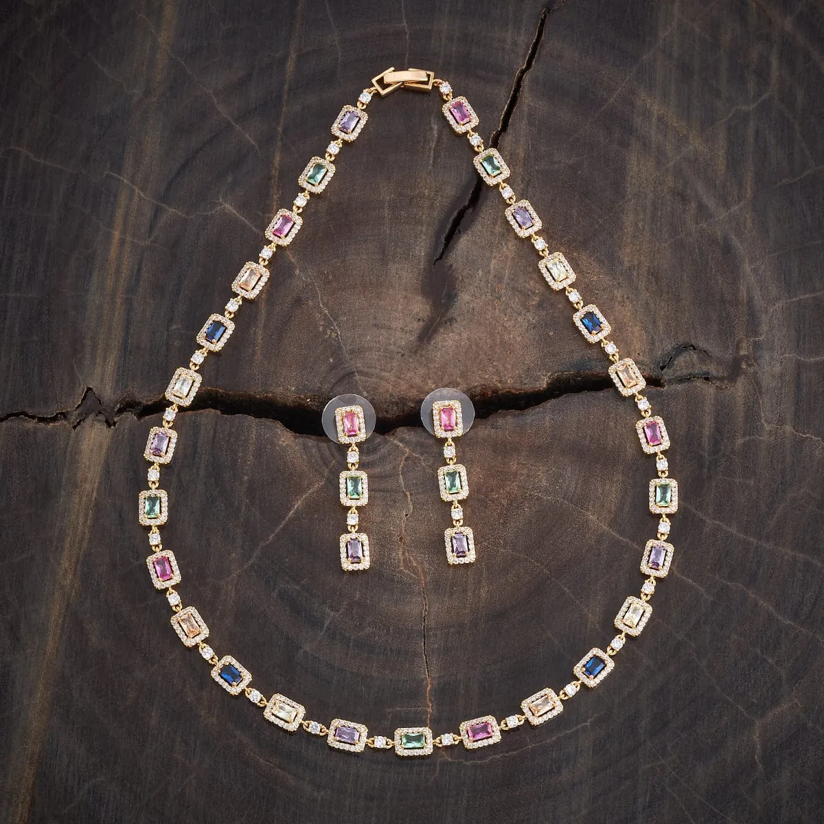 Zircon Necklace 180046