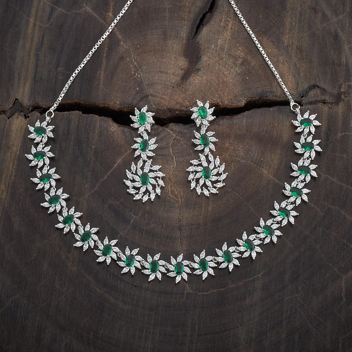 Zircon Necklace 181021