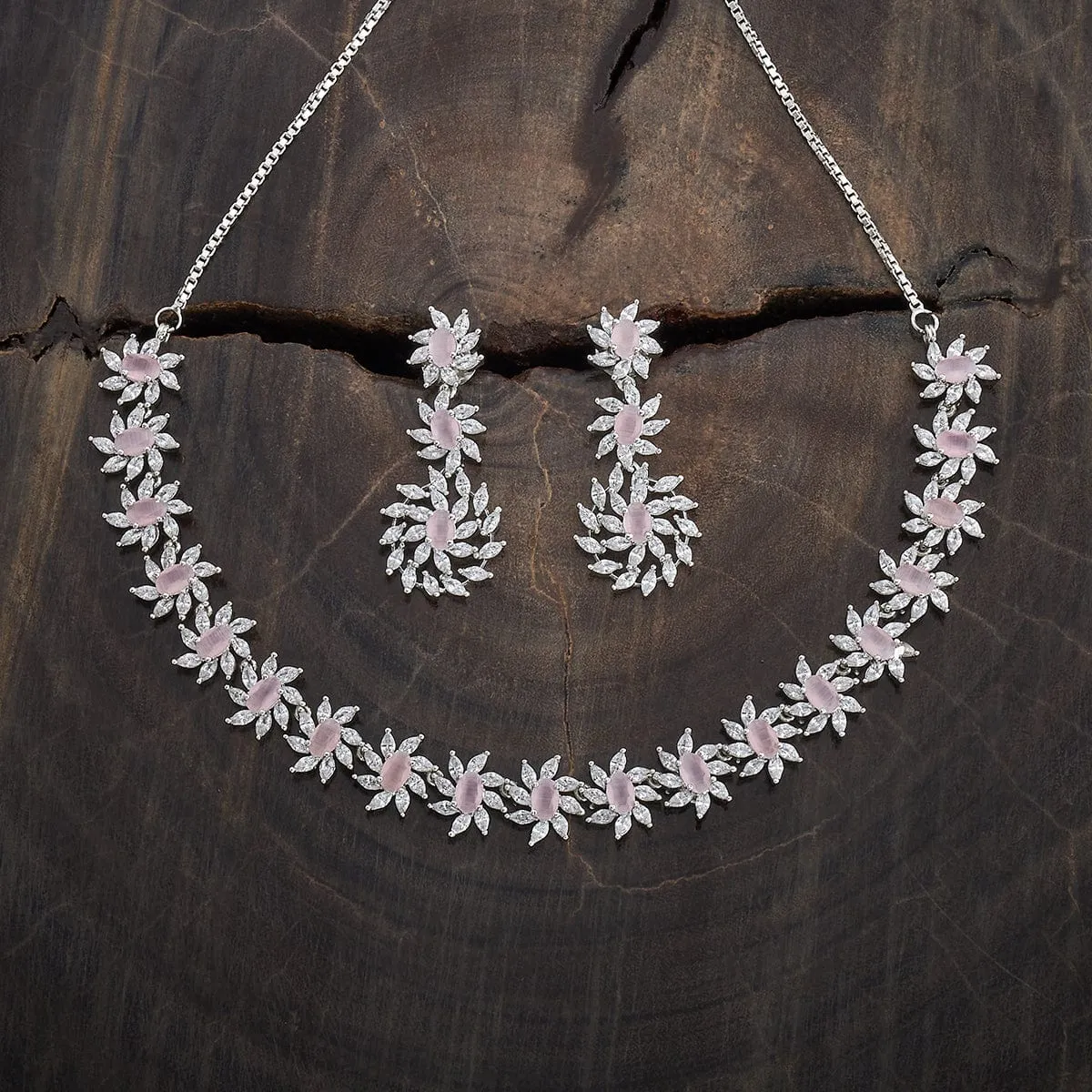 Zircon Necklace 181021