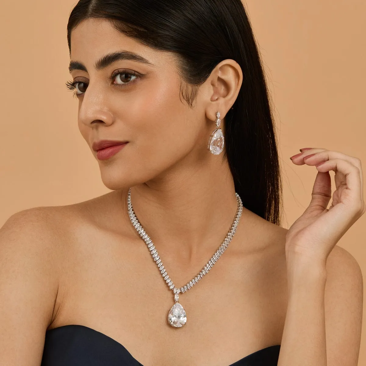 Zircon Necklace 181168
