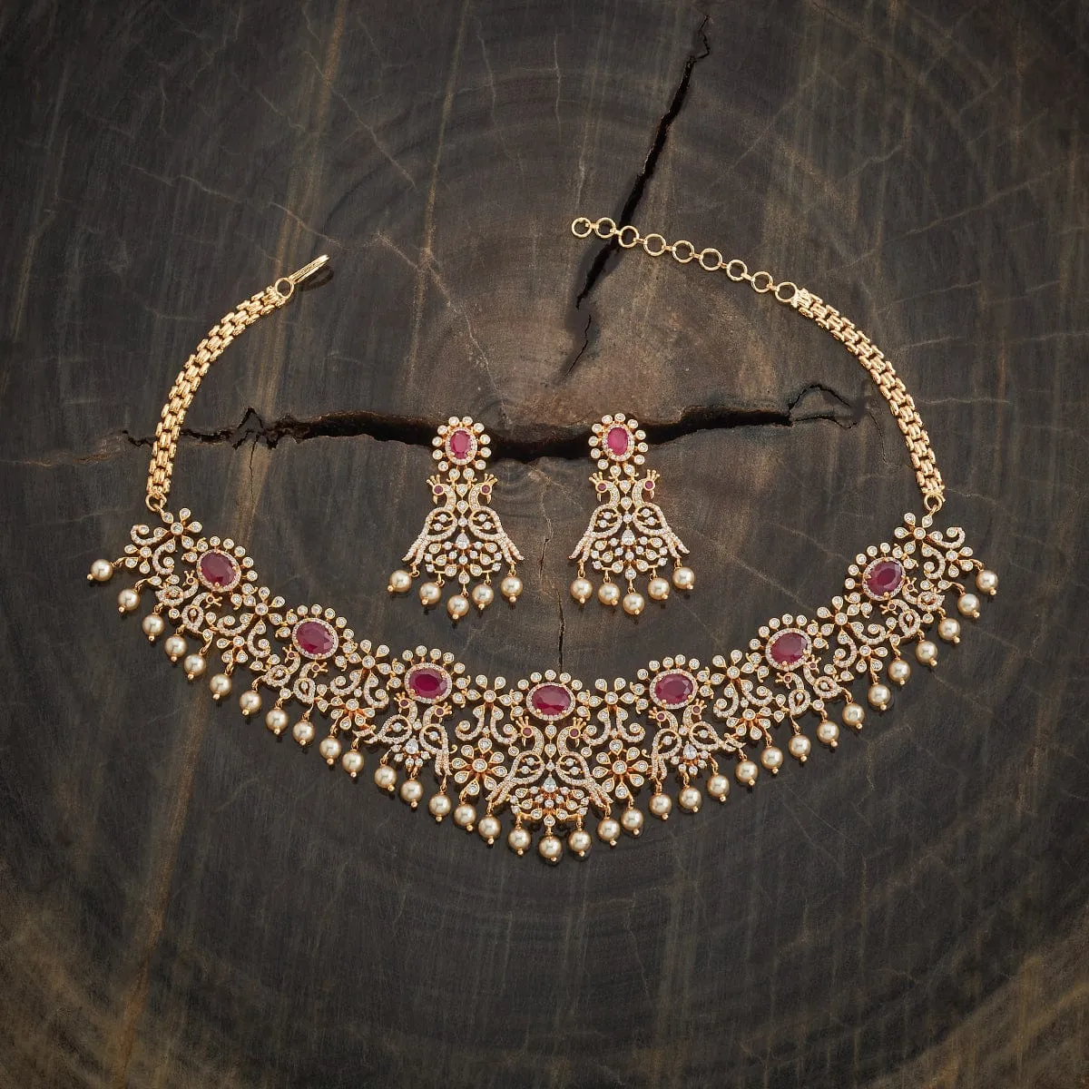 Zircon Necklace 182069