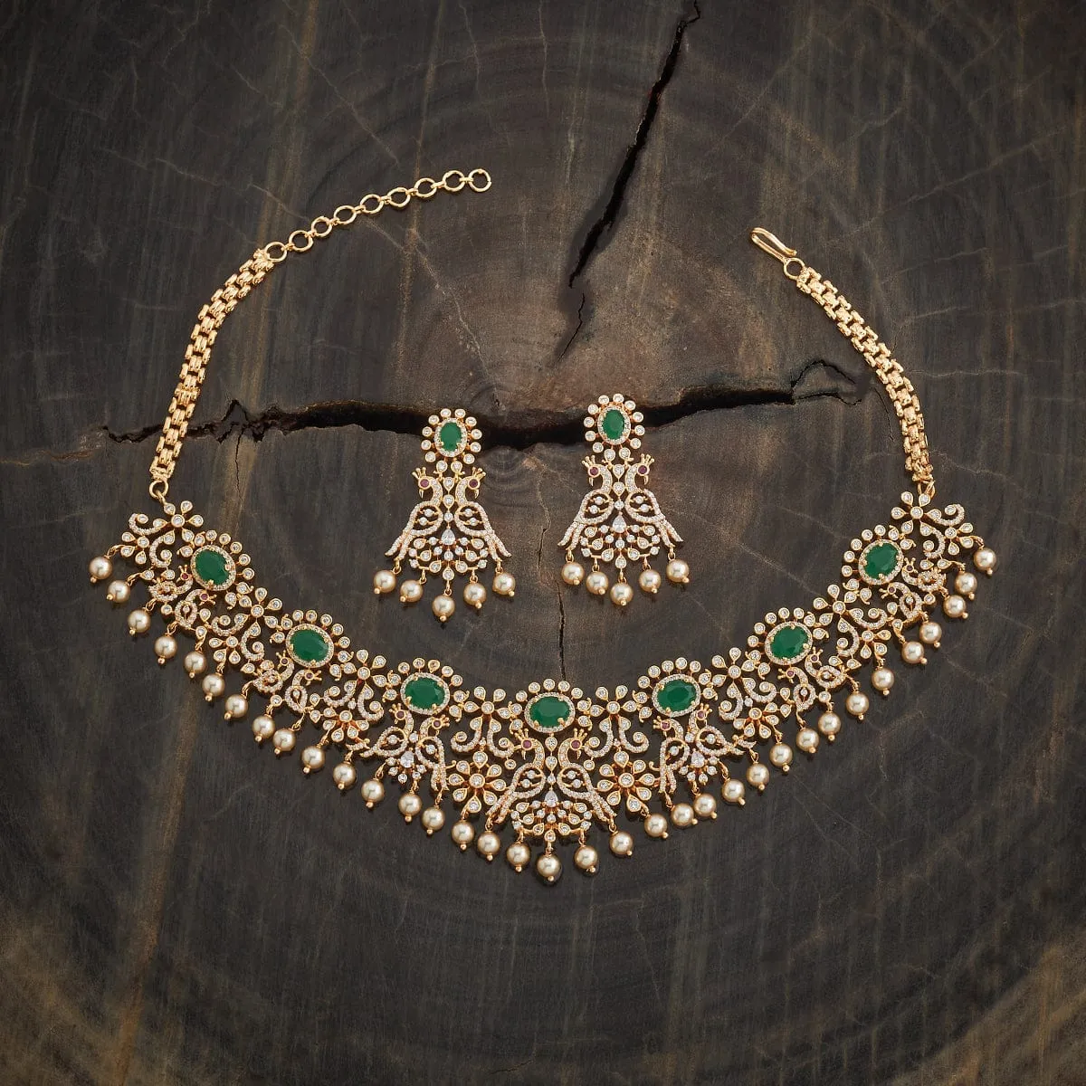 Zircon Necklace 182069